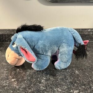 1997 Mattel Eeyore Plush Tail Spins and Jingles 14"